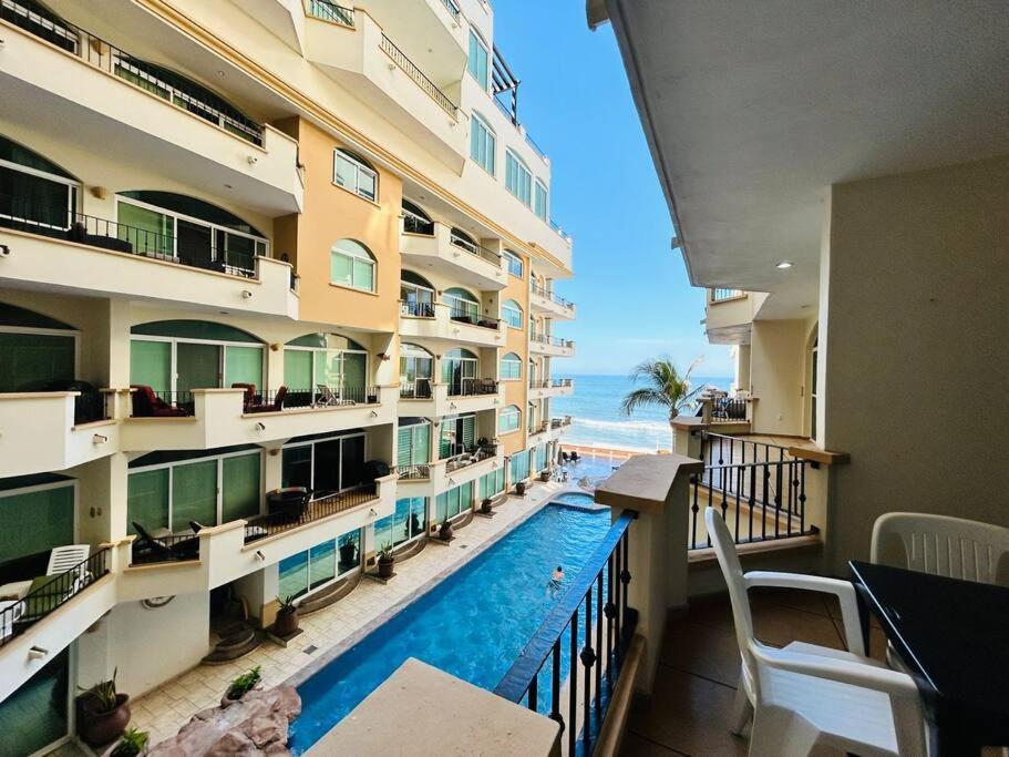 Depa Frente A La Playa By G P S Rentas Apartment Mazatlan Luaran gambar